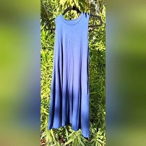 NWT A LINE TWO POCKET DRESS NAVY BLUE MARKED GIRLS XXL BUT CAN BE WOMANS SMALL